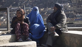 Afghan Family Picnicking
